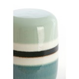 FAN SIDE TABLE CERAMICS GREEN MINT GREEN - CAFE, SIDE TABLES